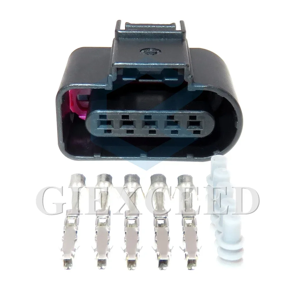 

2 Sets 5 Pin 8K0973705 Electric Wire Cable Socket Connector For VW Audi 1.5 Series Auto AC Assembly Housing Adapter 8K0 973 705