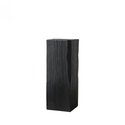 Log pier stool Japanese-style lonely wind solid wood stump bedside several living room corners several homestay decorations