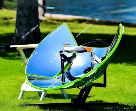 

portable outdoor solar stove for travel, camping, folding, boiling water, cooking in the United States