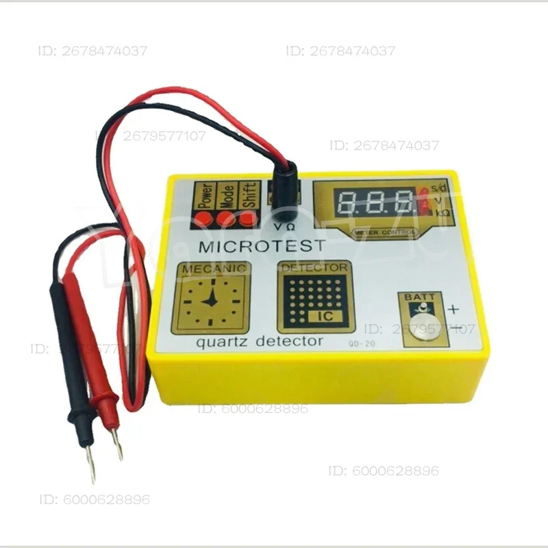 QD-20 Quartz Watch Movement Repair Tool Battery Tester Multi Functional Watch Movement Pulse Tester