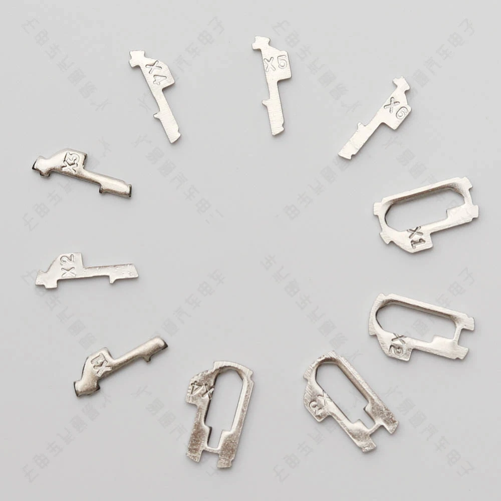 JMCKJ For Honda Auto Lock Repair Accesories locksmith Tool 380pcs 10 type Car Lock Reed HON66 Brass Iron Material Lock Plate