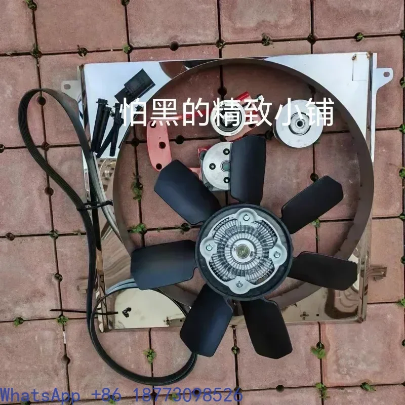 H-aval H3، H5، H9، Gr-eat W-all Can-Non، Tank 300 تعديل زيت السيليكون V8 مروحة تبريد هدير