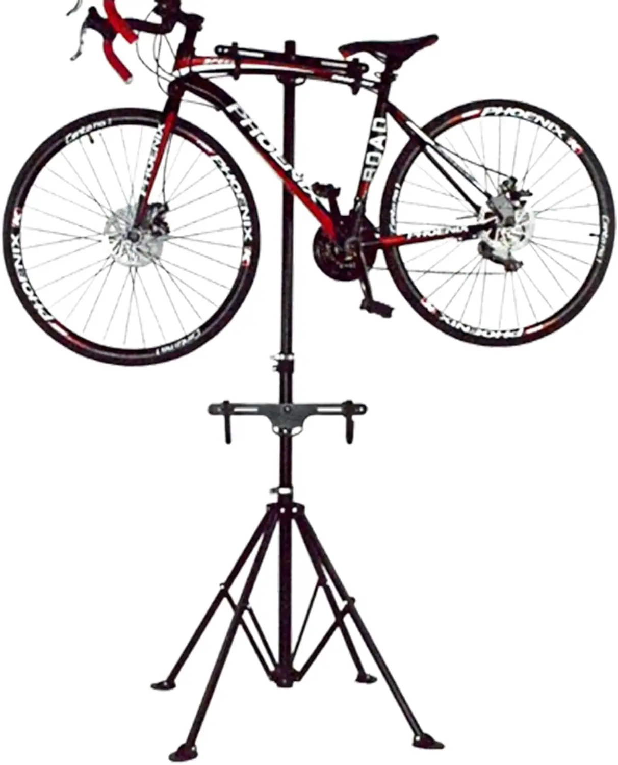 Stand - 360° Rotating Repair Stand Floor with Quick Release Arm - Foldable Maintenance Stand for Heavy Duty E-Bicycles, Fat Tire