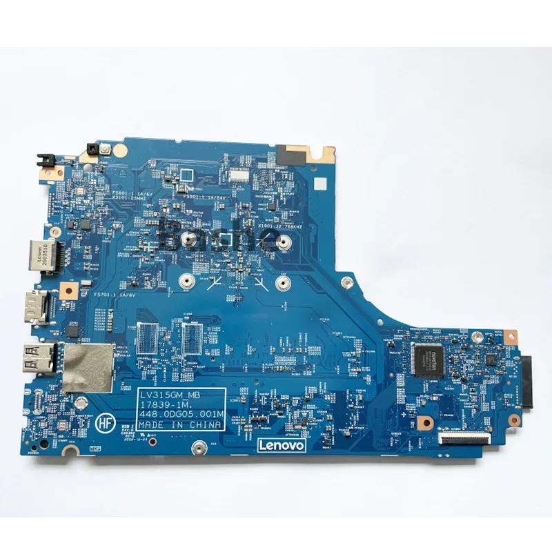 For Lenovo IdeaPad V130-15IGM Notebook motherboard N4100CPU  plate number 17839-1M complete full test100%