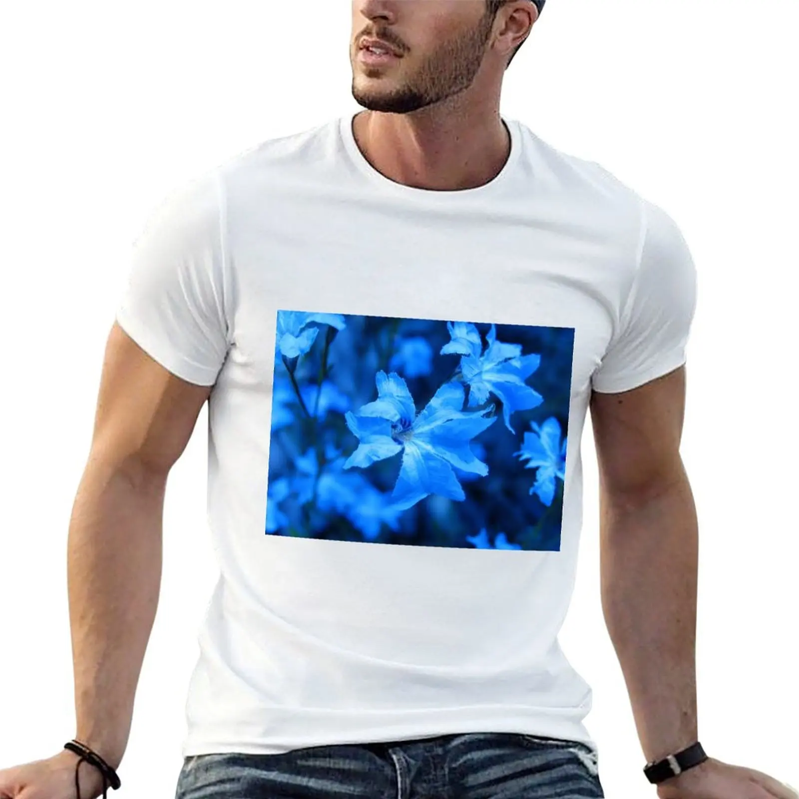 

Blue Leschenaultia - 2 T-Shirt essential t shirt cotton t shirt man t shirts for man graphic tees T-shirt