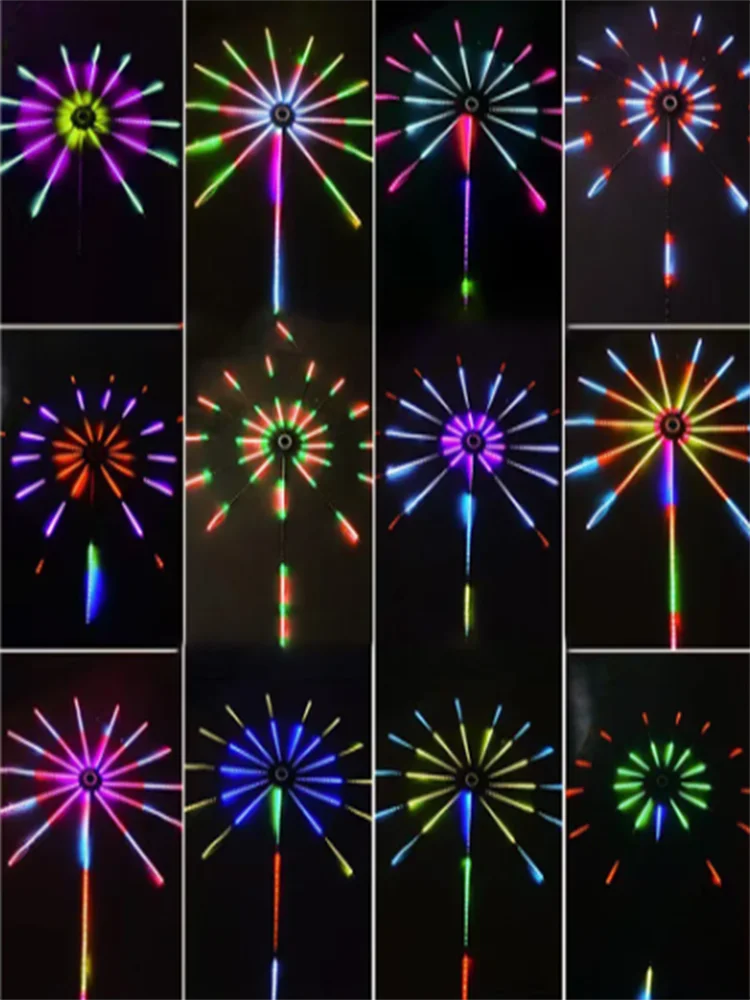 RGBIC Firework LED Strip Light Bluetooth APP Control USB 5V Neon Strip Christmas Party Decoration Music Sync Bedroom Decor Light