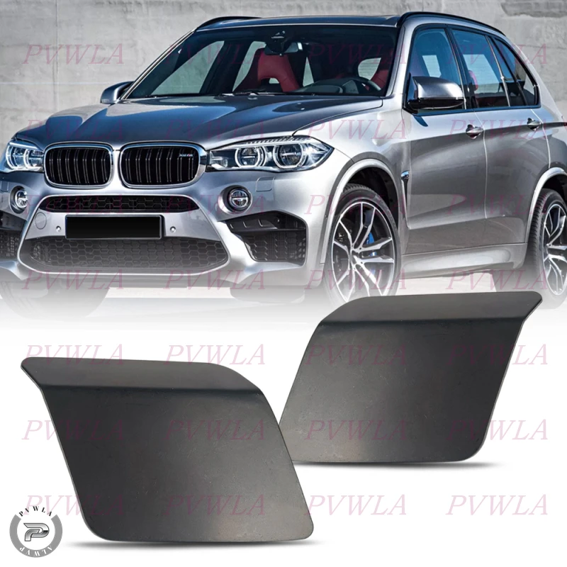 

For BMW X5 F15 35dx 35i 35ix 40ex 50ix 2014 2015 2016 Paintable Front Head light lamp Washer Nozzle Jet Cover Cap 51117378590