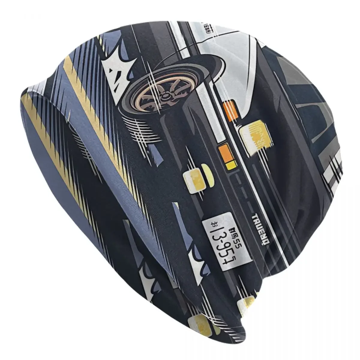 타쿠미 후지와라 하치로쿠 다운힐 어택 보넷 옴므 모자, 이니셜 D 후지와라 스트리트 레이싱 만화 모자, 코튼 모자