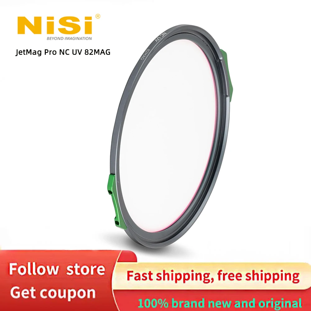 JetMag Pro 82MAG NiSi NC Magnetic UV Protection Filter Block 390nm UV Light Nano Waterproof Coated Lens Glass Filter