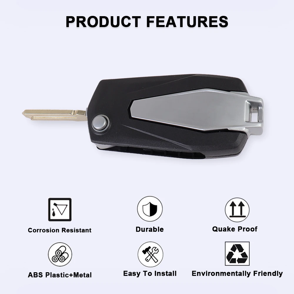 For KTM 1290 Super Duke R 1290 Super Adventure S R Motorcycle Remote Key Case Fold Key Shell Housing With Blade Accessories