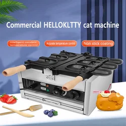 110V 220V electric version gas version HELLO KITTY cat waffle machine non stick machine can be customized