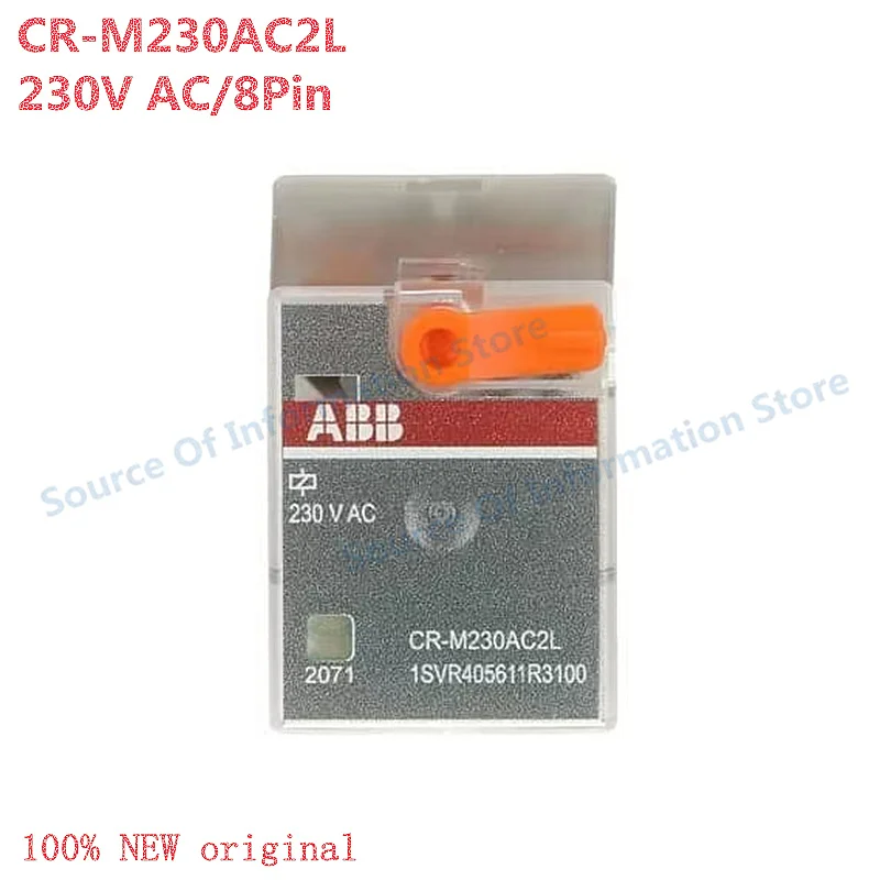 

ABB CR-M230AC2L 8-Pin Intermediate Relay 230V AC for Electrical Engineering