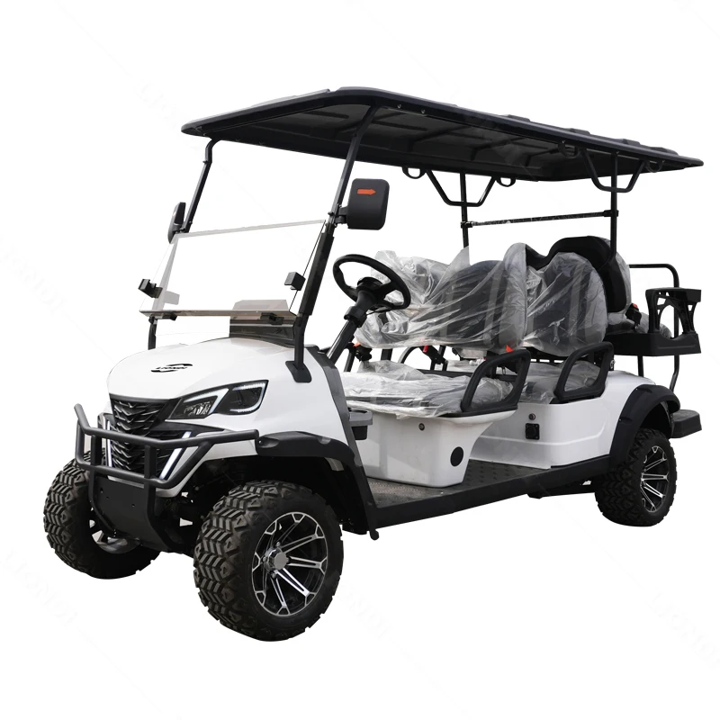 

FURD Mini Luxury Cheap 4 Passenger 6 Seater 8 Seats Antique Electric Classic Golf Cart for Wedding Resort Hotel