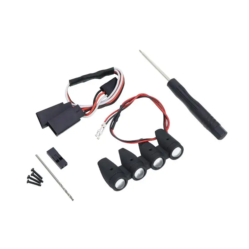 1 مجموعة محاكاة قارب ضوء الأضواء ل 1/14 Mjxrc 14303 HYPER GO MJX التحكم عن بعد سيارة على الطرق الوعرة عالية السرعة RC سيارات شاحنة