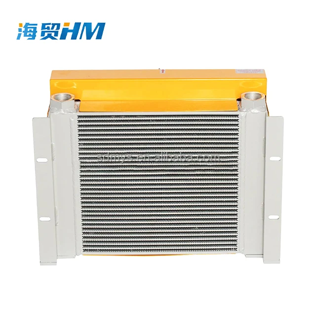 HM Hydraulic Oil Radiator Air-Cooled Hydraulic Oil Radiator AH1470T-200L/min Aluminum Radiator with Fan
