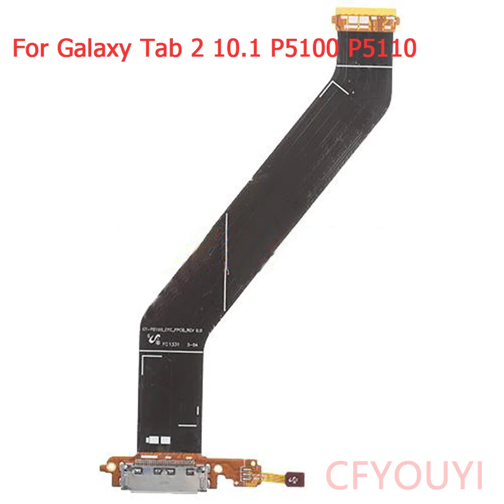 

Гибкий USB-порт для Samsung Galaxy Tab 2 10. 0 P5100 P5110 порт для зарядного устройства USB-порт для зарядки док-станции гибкий кабель
