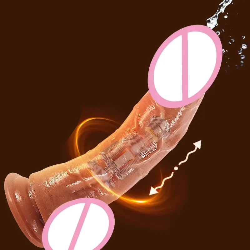 Ejaculating Dildo for Women Masturbator Powerful vibrator Spray Water Realistic Dildo Anal Male Dick Adult Sex Toys for Woman