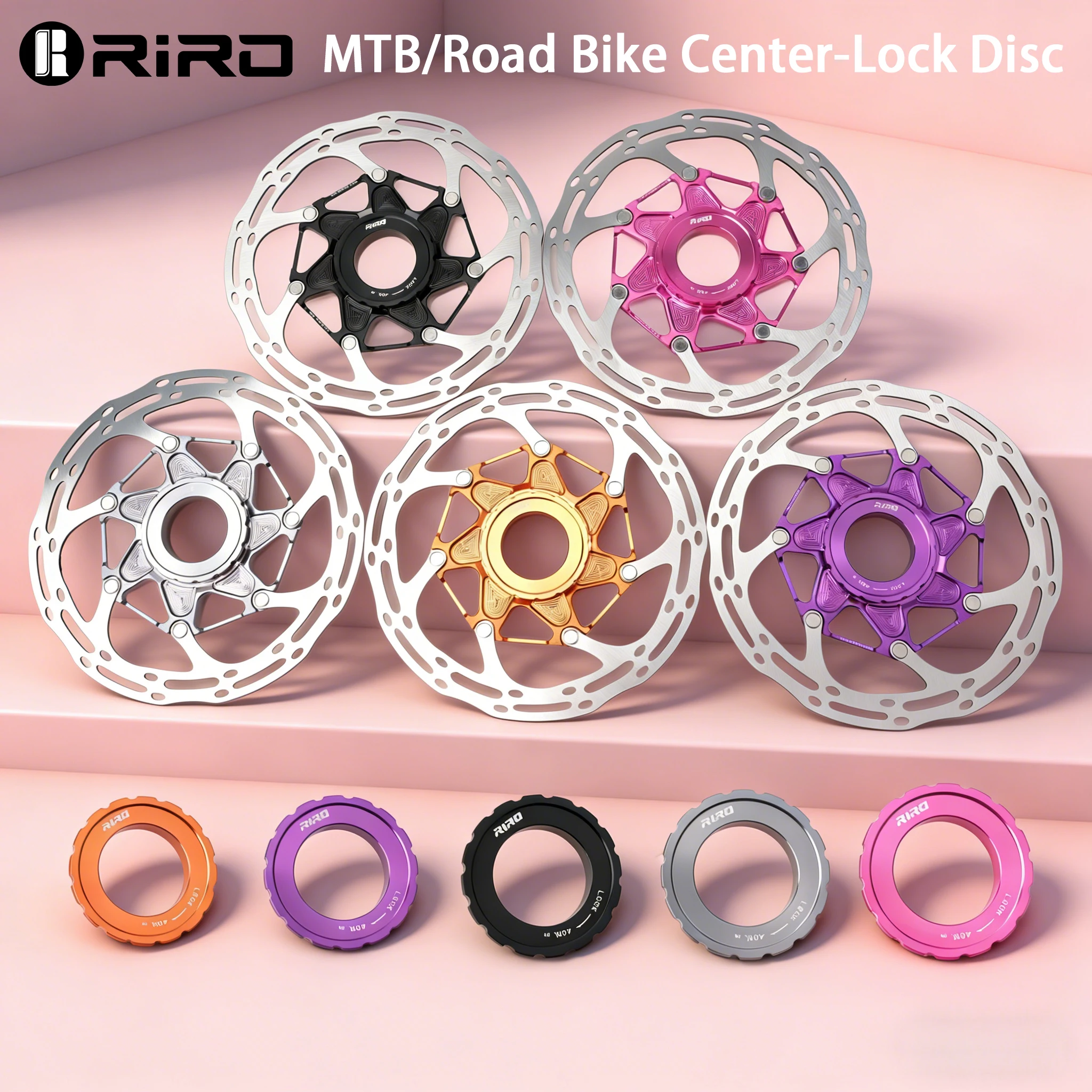 �y�Z�[�����zRIRO �Z���^�[���b�N�f�B�X�N�u���[�L���[�^�[ 140mm/160mm �x���`���[�e�b�h�����M ���[�h�o�C�N���}�E���e���o�C�N�f�B�X�N�u���[�L�A�N�Z�T���[�p