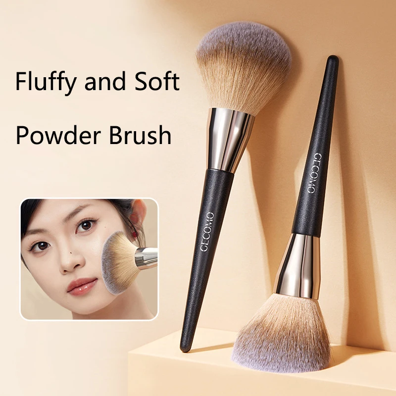 

1pc High Quality Fluffy Soft Large Powder Brush Powder Blusher Brushes Repair Brush Multi-function Beginner Makeup Brush Tools