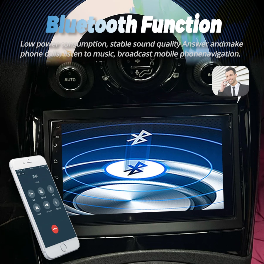 Android 14 CarPlay Android Auto CarวิทยุสเตอริโอระบบนําทางGPSสําหรับCitroen C3 Picassoเครื่องเล่นวิดีโอมัลติมีเดียHead Unit 4G WIFI