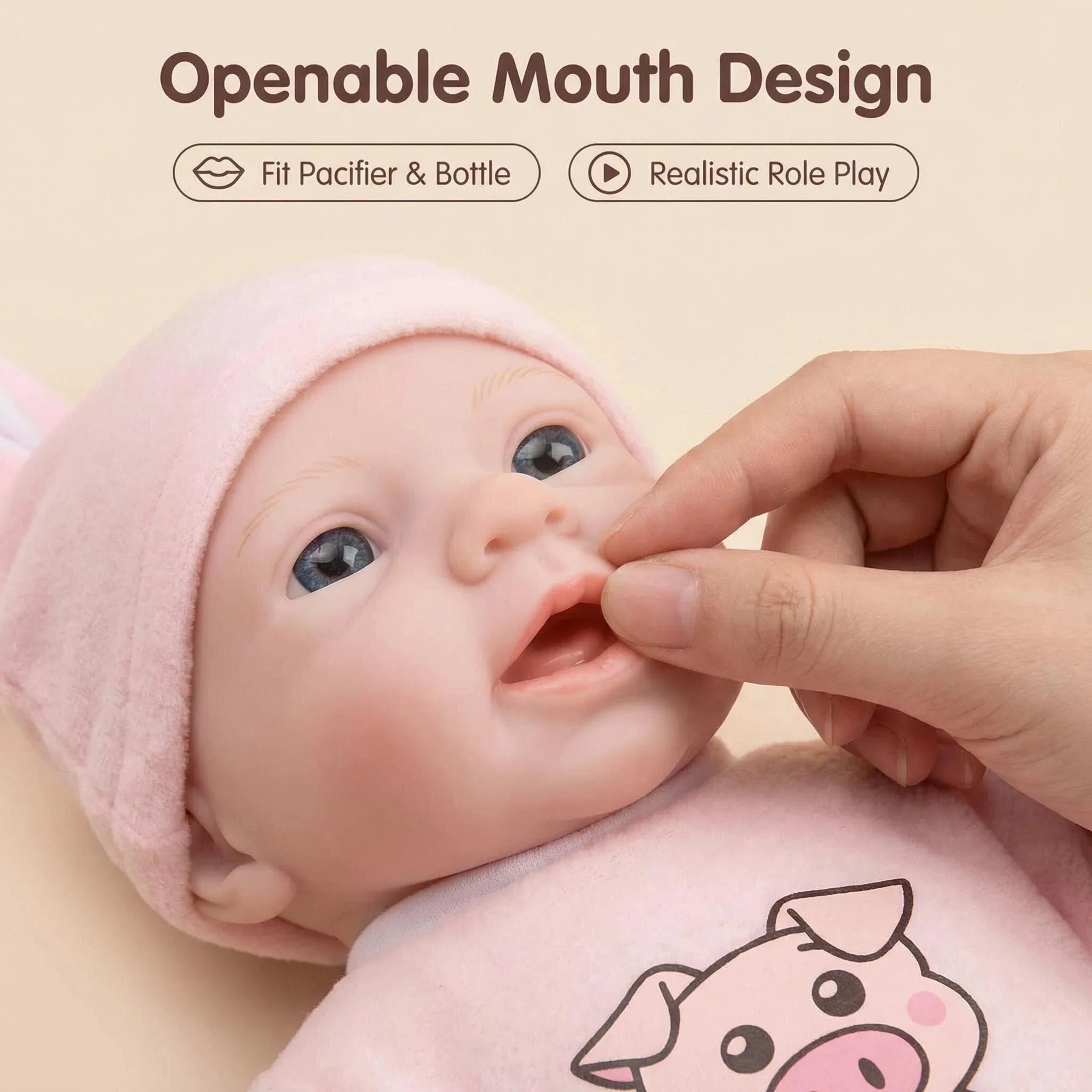 

Кукла Фелиция NPK 12 дюймов, супермягкая, из цельного платинового силикона, гибкая, эластичная, реалистичная, приятная на ощупь, коллекционная мини-кукла-младенец