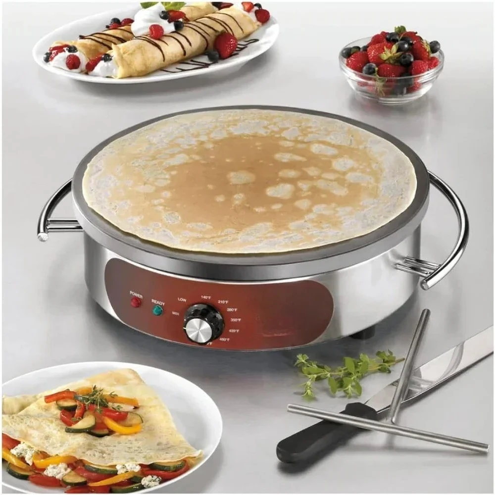 Hot Sales Commercial WSC165BX Crepe Maker, 208V, , Stainless Steel, Silver 2
