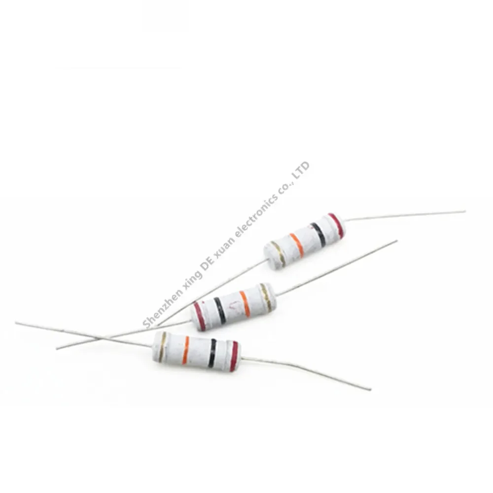 Metal Oxide Film Resistors 3W 5% 100K 120 150 180 200 220K 240 270 300 330K 360 390 430 470K 510 560 620 680 750 820 910 K R Ohm