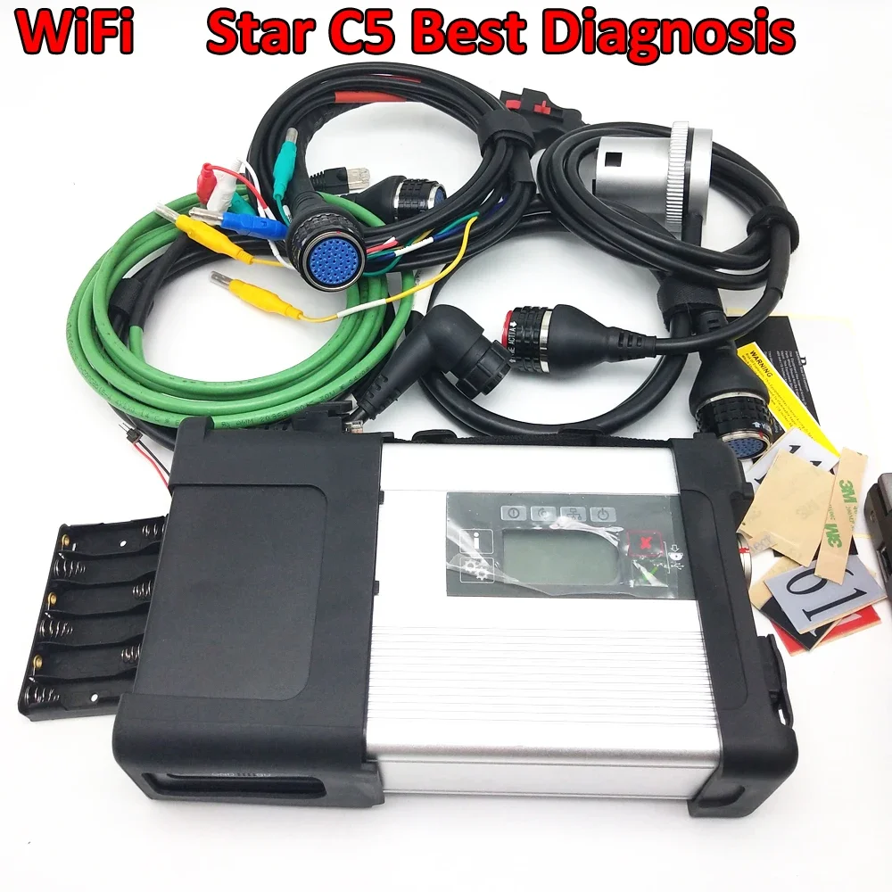 DOIP MB STAR C5 OBD Diagnostic Tool MB SD Connect Compact 5 Better Than MB star c4 With Wifi Software 2023.09 Optional