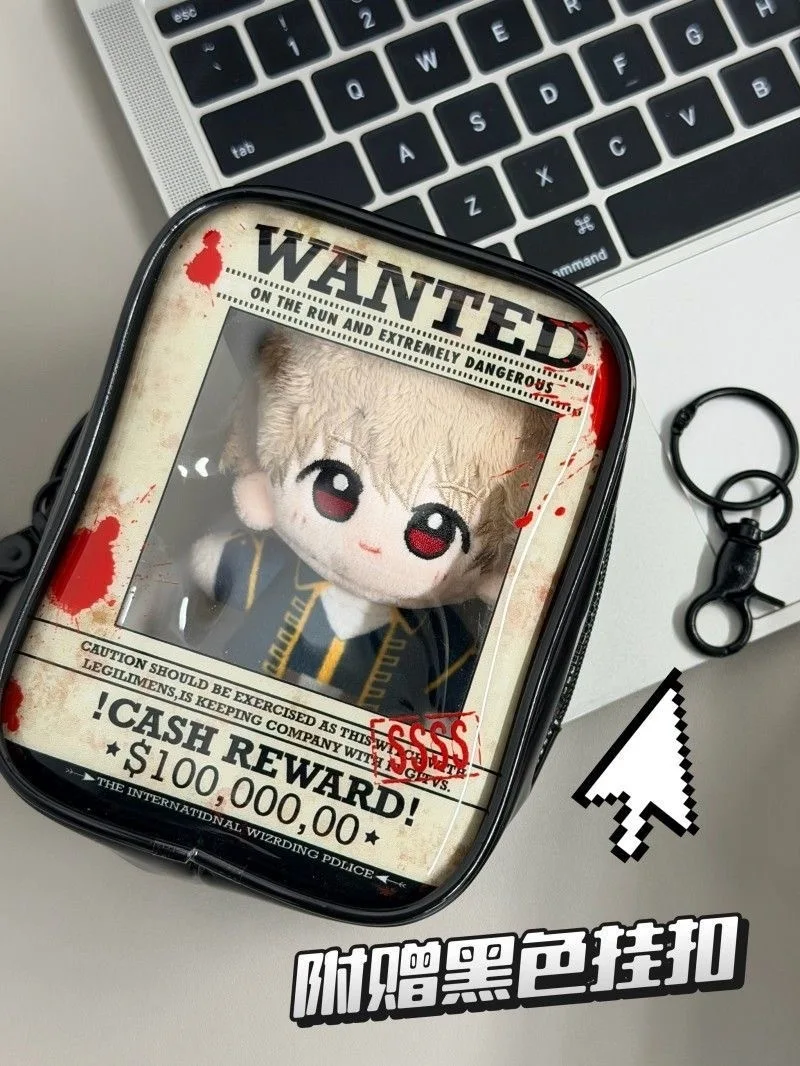 Neues Kreatives Spaßiges Gefängnis-Design Itabag Transparente Tasche für 13cm Puppen Tragbare Klare Schlüsselanhänger-Geschenkbox Sammlerstück-Aufbewahrungstasche – Detail 16