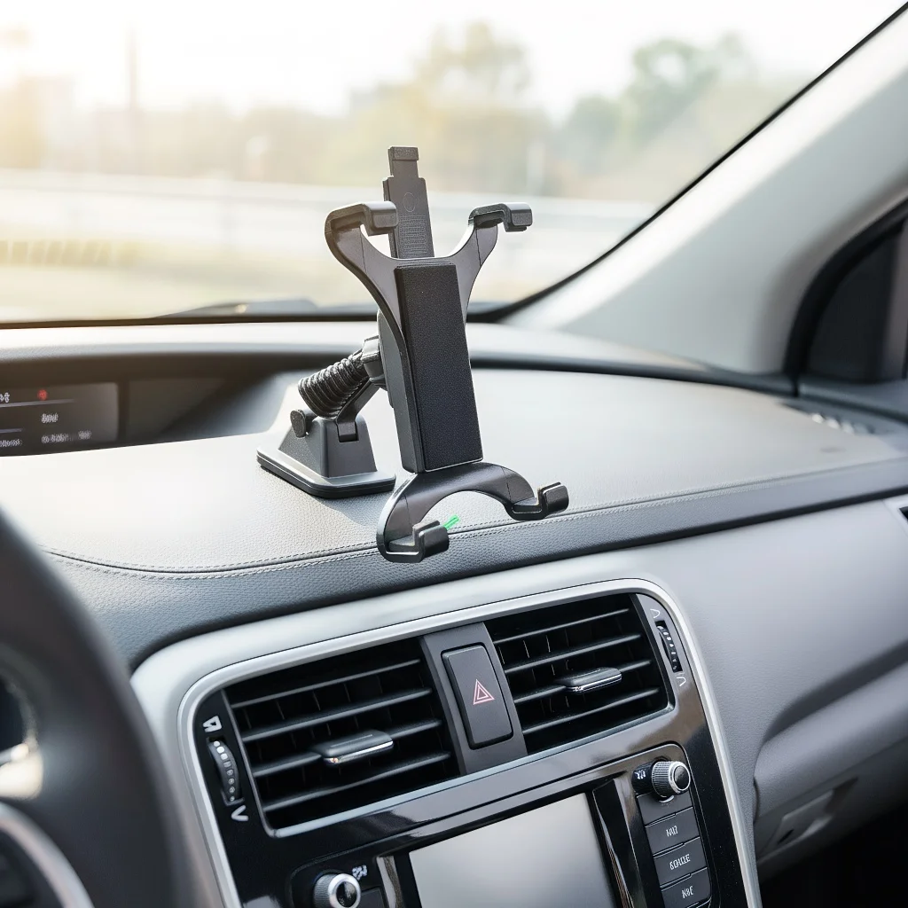 ​ ​ حامل مسند رأس المقعد الخلفي للسيارة - حامل كمبيوتر لوحي قابل للتعديل لأجهزة iPad/Samsung (7-11 بوصة) ​ ​