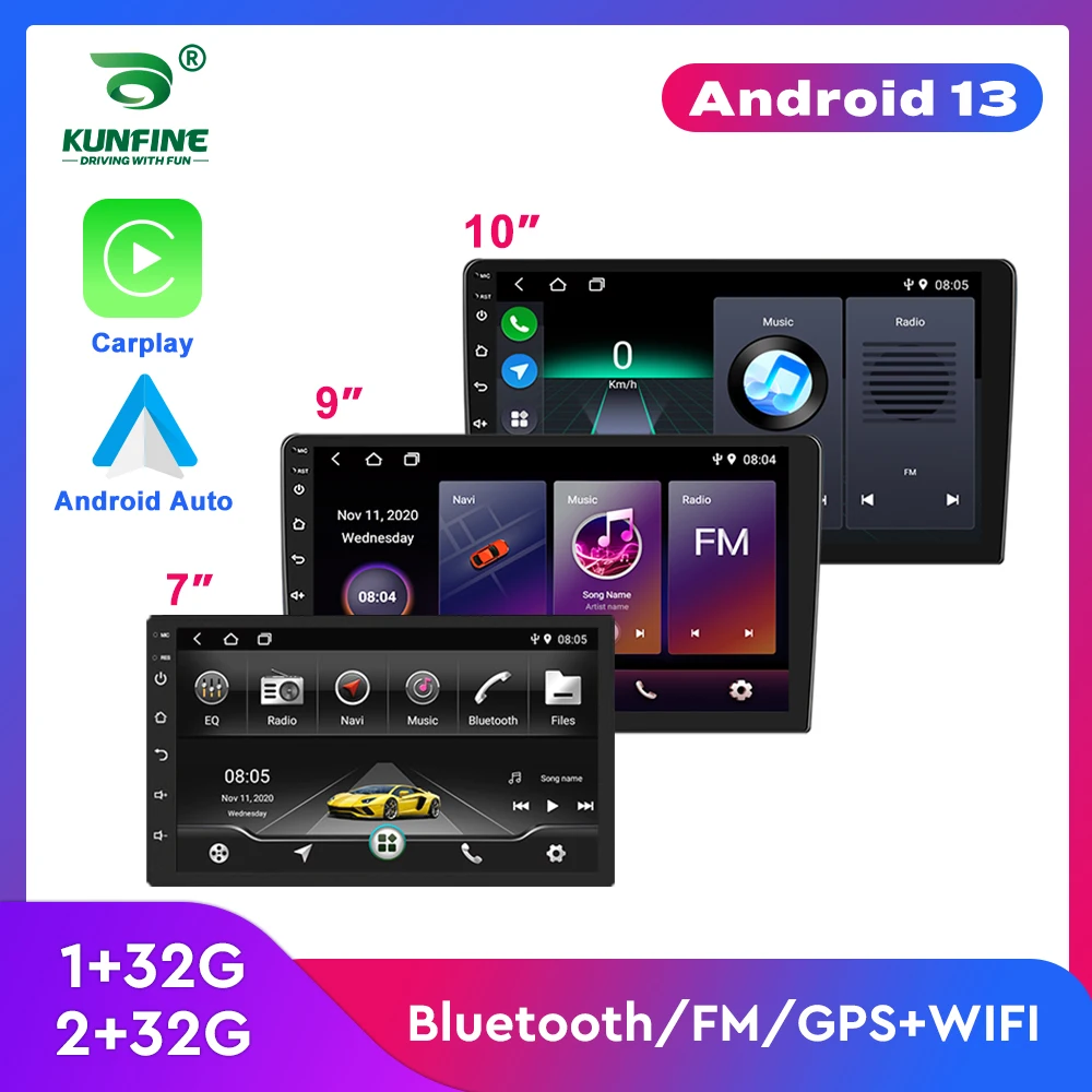 Android 13 Car Radio Auto Radio 32G 2 Din 7