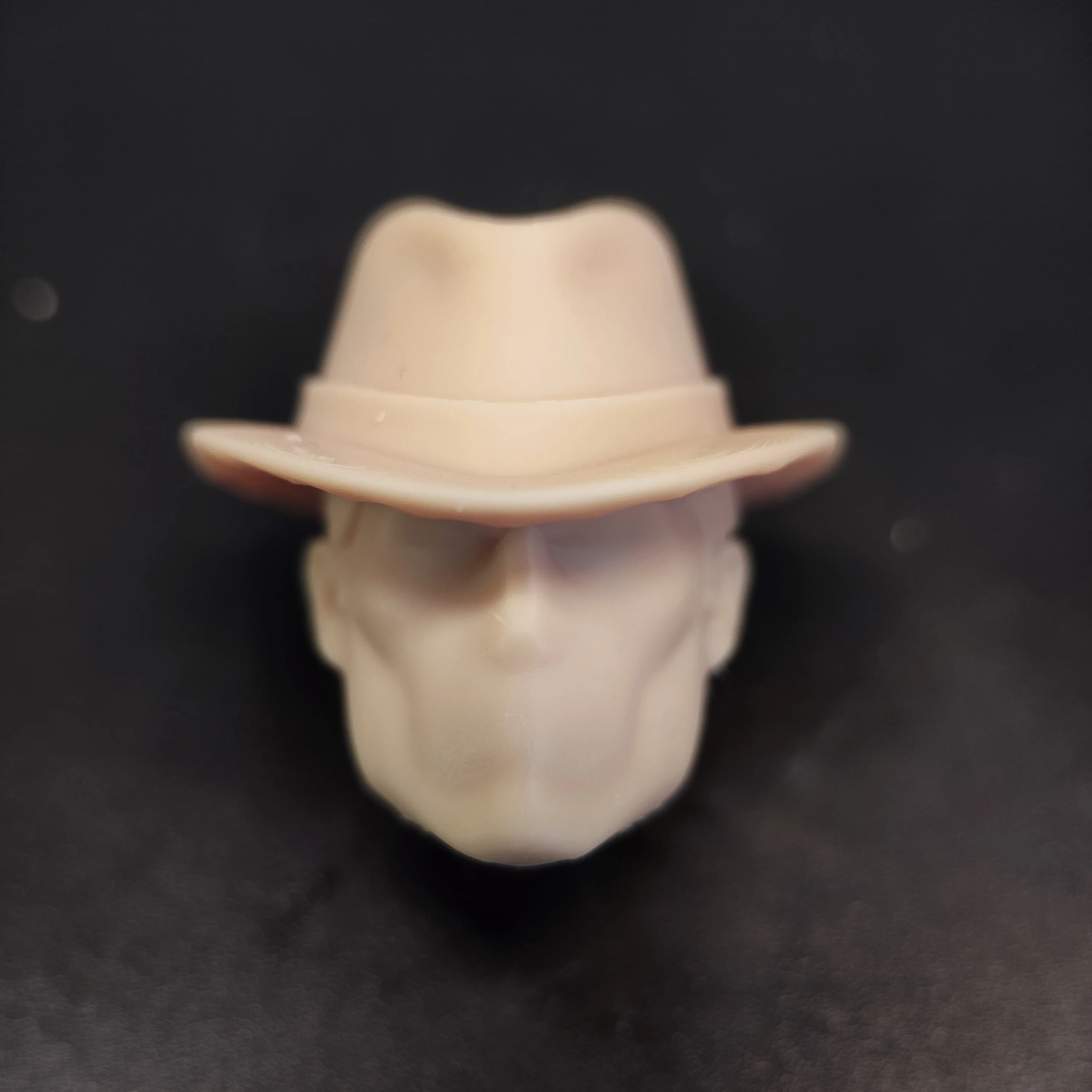 

HL40 вопросительный комикс, запрос, герой шляпы, версия 2, 6-дюймовая голова, скульптура белой формы, коллекционная фигурка, серия фильмов