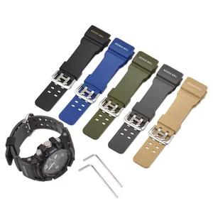 Kamuflaj lastik saat kayışı Casio G-Shock GG-1000, GWG-100, EN GSG-100 ve Spor Reçine Bant Değiştirin, bilezik, aracı, su geçirmez 8 en çok satılan, pedallı patron gt 1000-no. 6