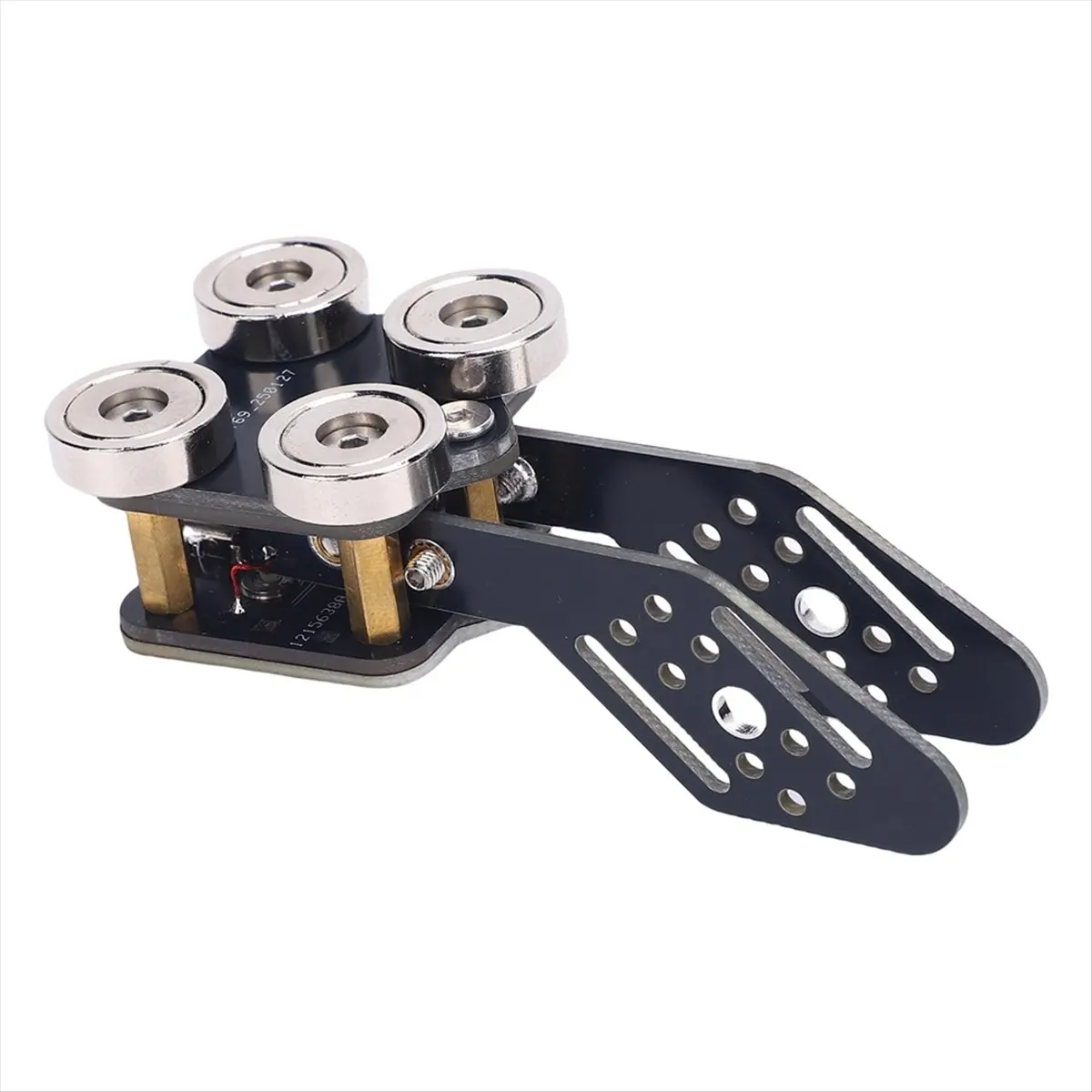 【BUY NOW】CW Keyer Automatic Trainer PCB 4 Nd Magnet Bases Double Paddle Automatic Morse Key Double Paddle Morse Key