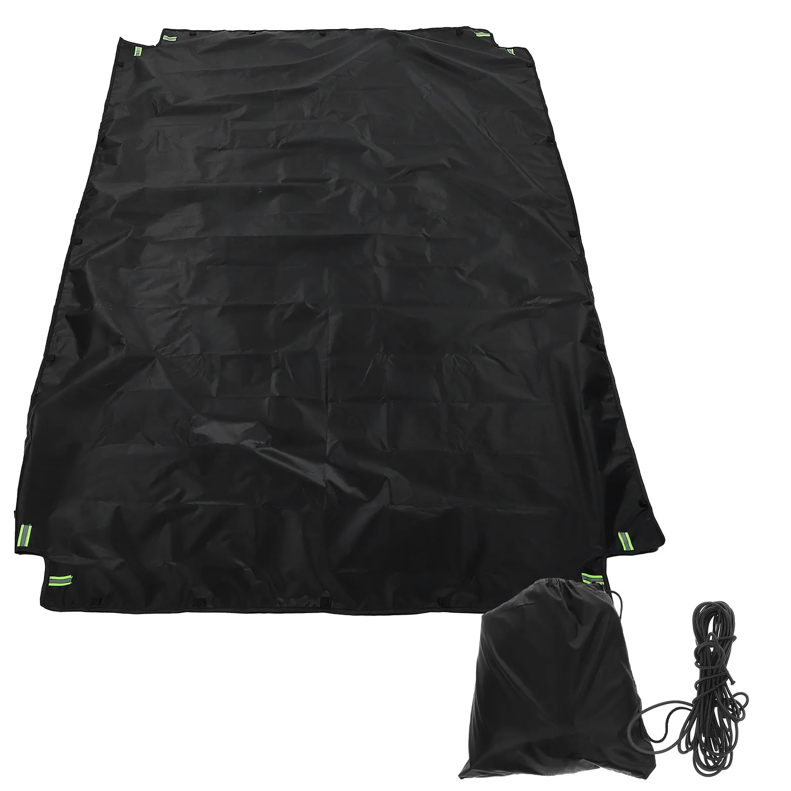 

Heavy Duty Waterproof Oxford Fabric Truck Bed Cover Pickup Outdoor Windproof Sun Rain Protector Trailer Accessory