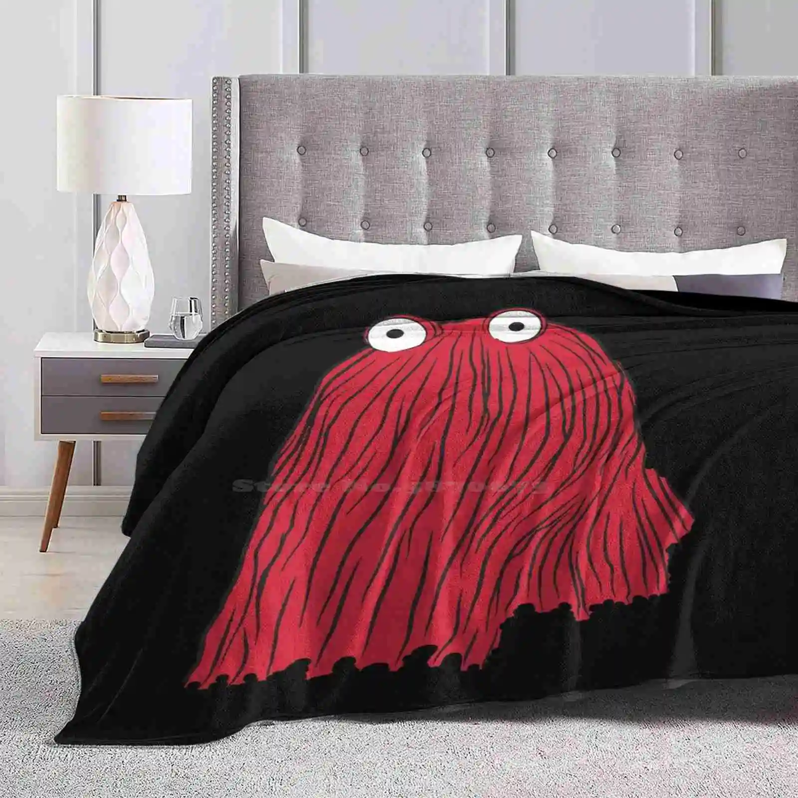 Don'T Hug Me I'M Scared Red Guy Trend Style Funny Fashion Soft Throw Blanket Dont Hug Me Im Scared Guy Dhmis Shringold Love