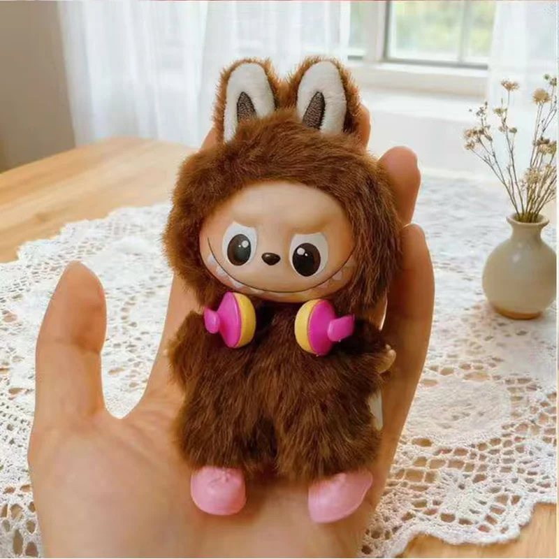 Mini Labubu Colorful Shoes Headphone For 10.5cm Labubu V4 Baby Molly Doll Clothes Outfit Accessories Ropa Labubu