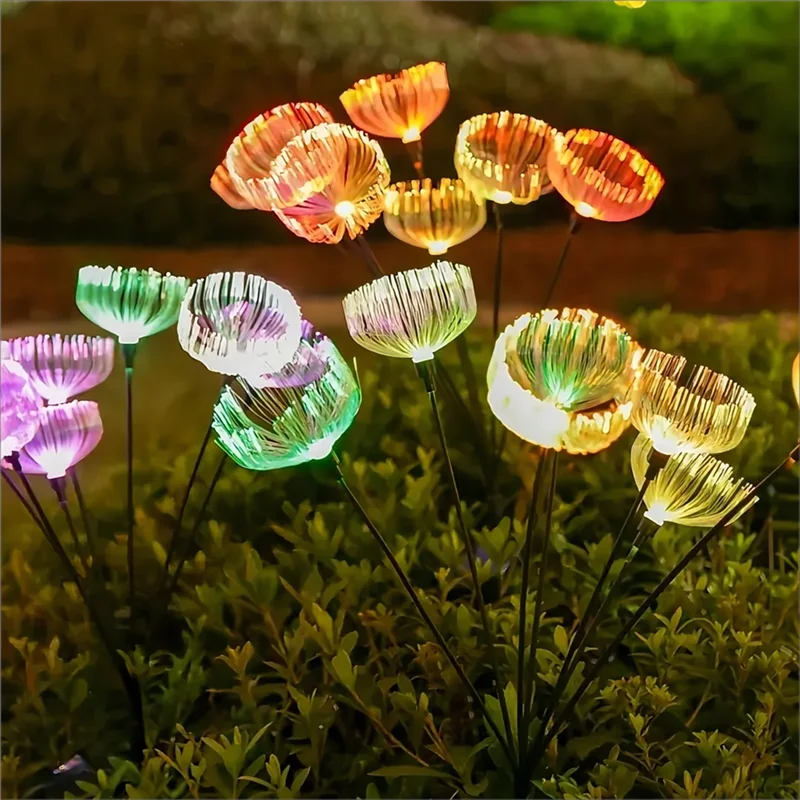

Promotion! Outdoor Solar, Jellyfish Lights, Outdoor Solar Path Lights, LED Garden Landscape, Ground-Inserted Lawn Lights