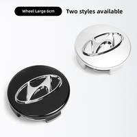 4Pcs Hyundai Special Car Wheel Hub Center Cover For Genesis N-LINE I10 I20 I30 I40 IX20 IX35 Kona Getz Veloster Tucson Elantra