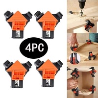 1/4pcs 90 Degree Corner Clamps For Woodworking, Adjustable Quick Spring Woodworking Clamps, Christmas Gifts Carpenter