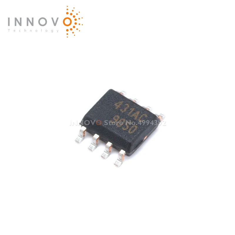 

INNOVO 10pcs/lot TL431ACDT MC34063ABD-TR SOP-8 free shipping New original