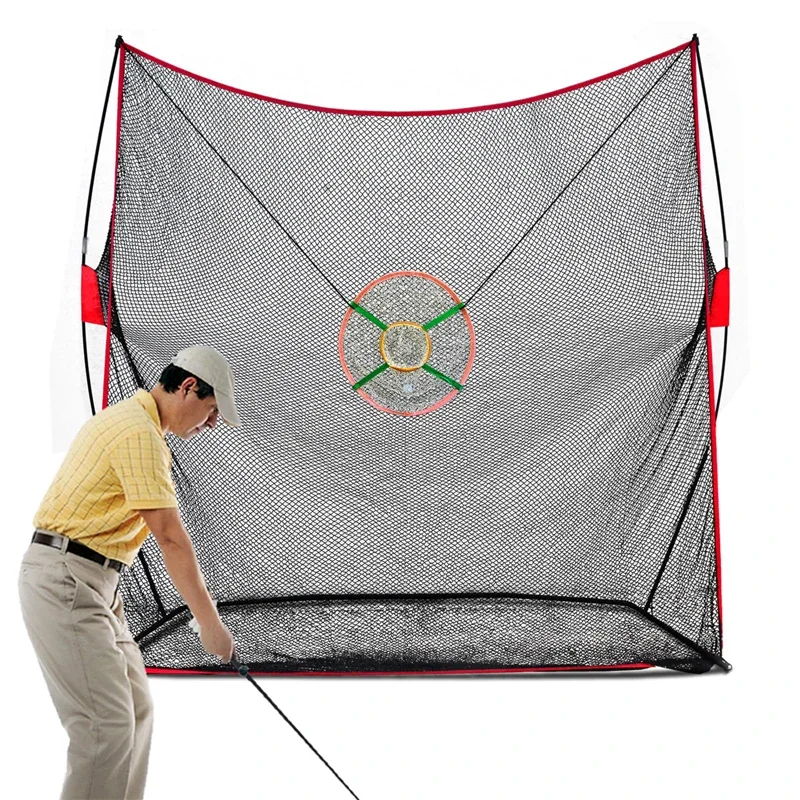 Golf Nets For Backyard Easy Set Up Golf Practice Net For Beginner Or Professional Indoor Golf Hitting Net With Target