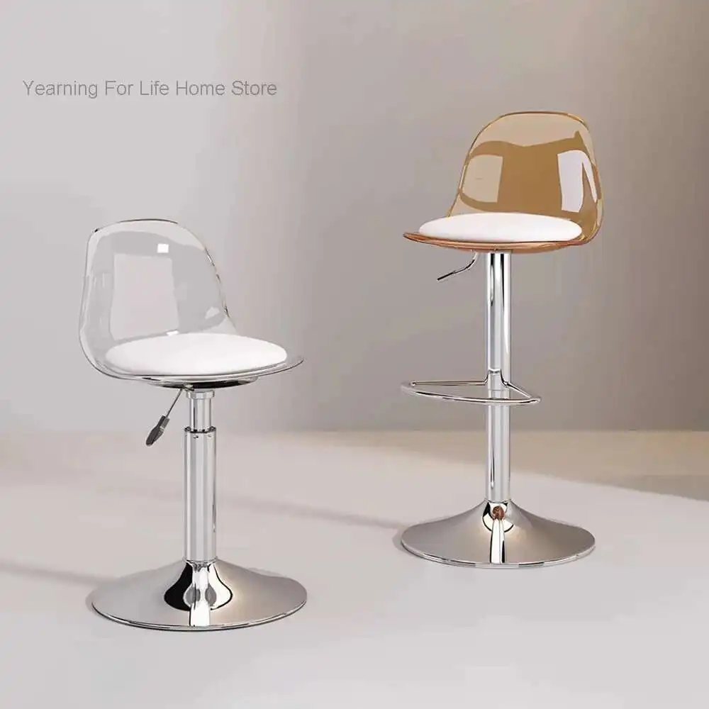 

Adjustable Height Kitchen Bar Chair Comfortable Design Modern Beauty Bar Chair Trendy Living Roomtaburetes De Bar Home Furniture
