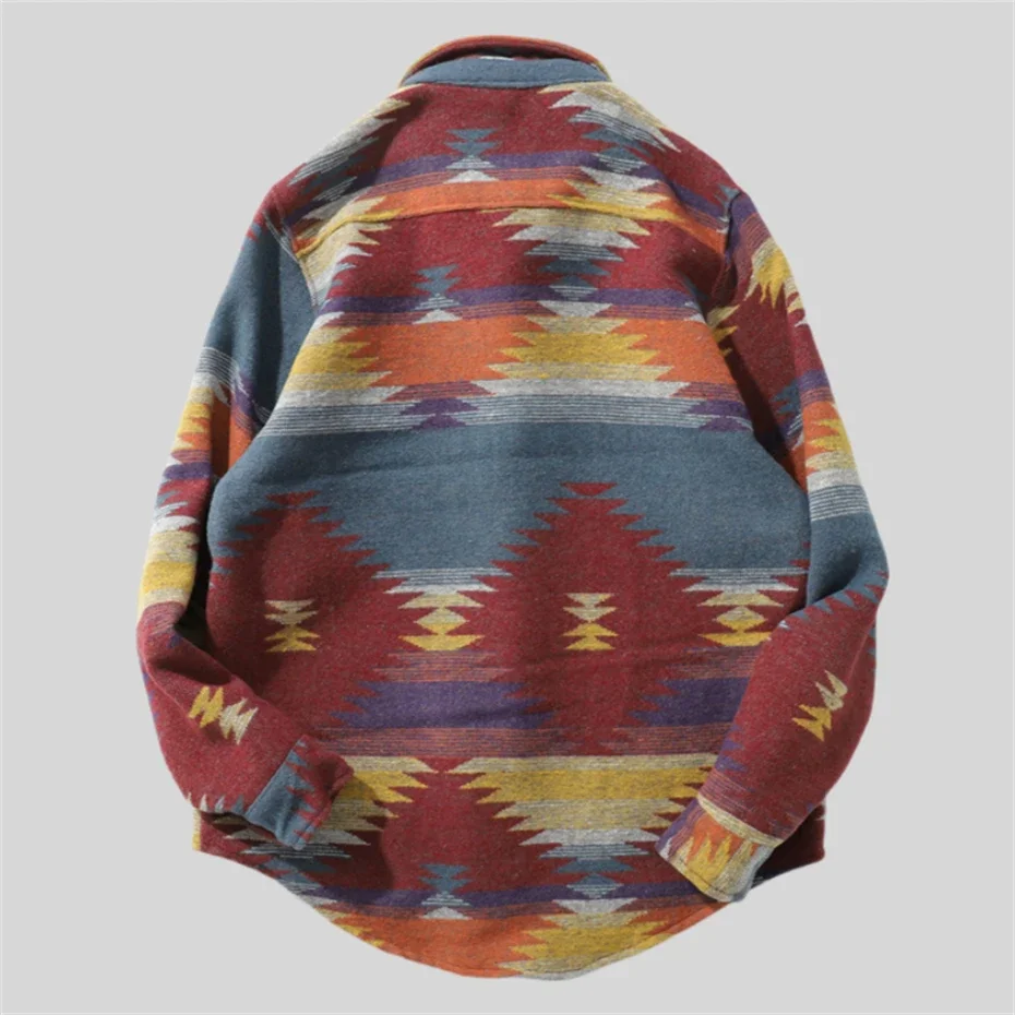 Hip Hop Tie Dye Snap Button Long Sleeve Shirts Men Fashion Casual Streetwear Dress Shirt Coats Male Hipster Shirts Tops