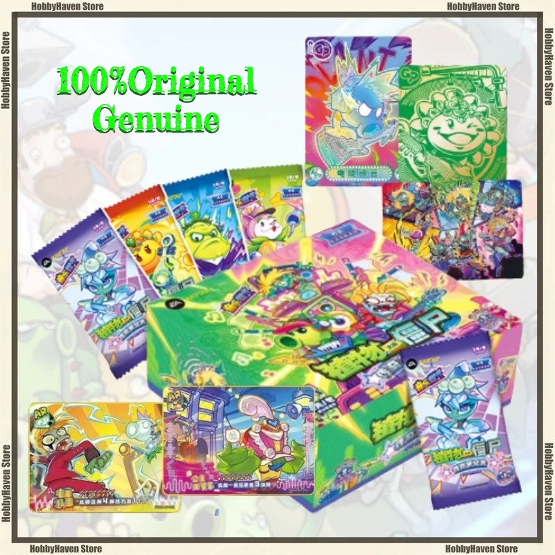 متوفر في المخزون لعبة الورق النباتات مقابل. زومبي سوبر تايم مغامرة الجزء 8 لعبة بطاقة GP الأصلية مجموعة البطاقات الطرفية هدية #1