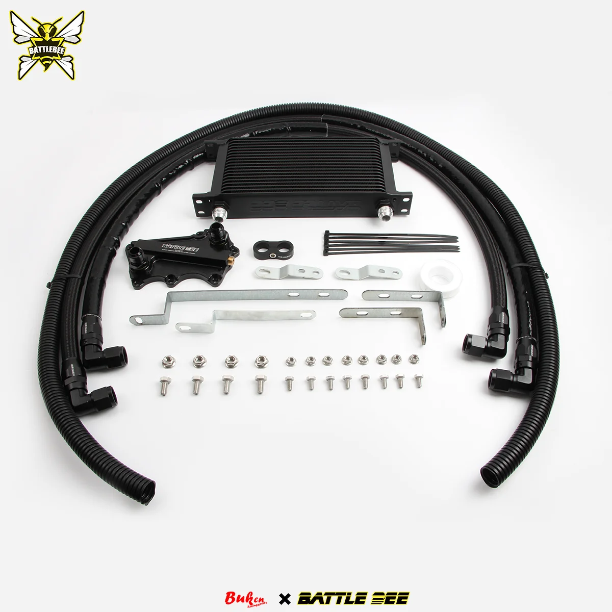 

Oil Cooler Kit For BMW 5 Series G30 X3 X4 X5 G05 G01 G02 G29 B58 3.0T Engine Oil Cooling Kit Car Modification Radiator