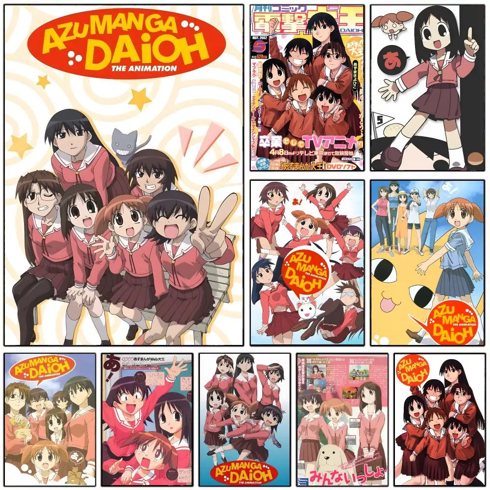 wholesome anime A-Azumanga Daioh Poster Modern Home Decoration Interior Design & Contemporary Wall Art Collection