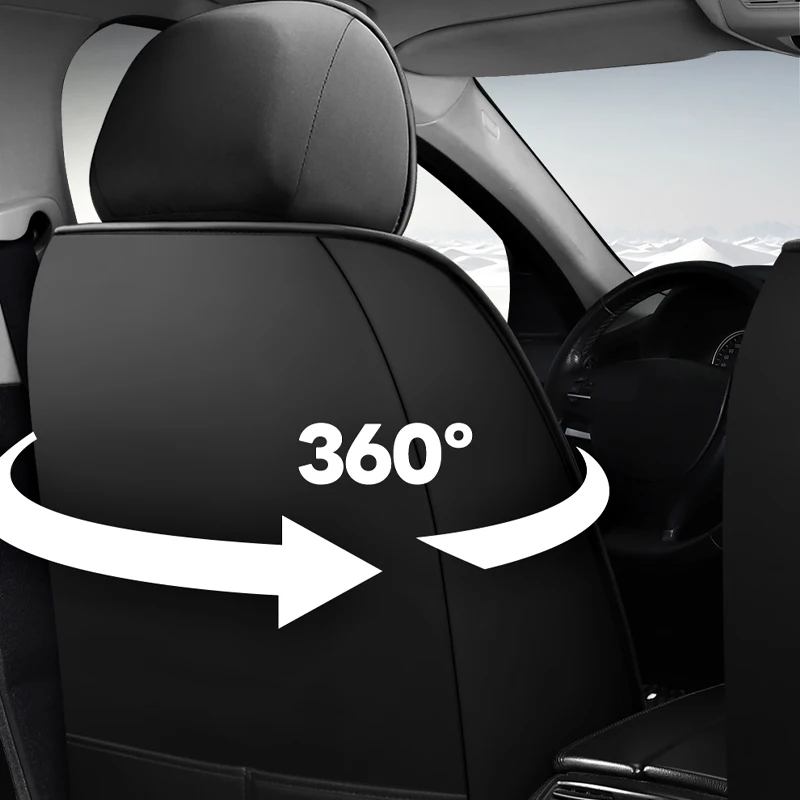Full Set Universal Car Seat Covers For Audi 100 A4 B7 B6 B8 A6 4F C7 C6 Avant A3 8P 8V Q7 4L Q5 Q3 A7 Auto Interior Accessories view 3