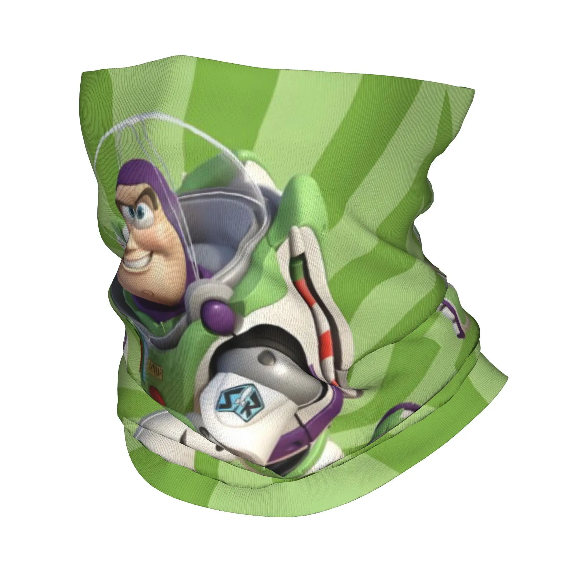 

Custom Toy Story Cartoon Anime Figure Bandana Winter Neck Warmer Men Windproof Wrap Face Scarf Buzz Lightyear Gaiter Headband