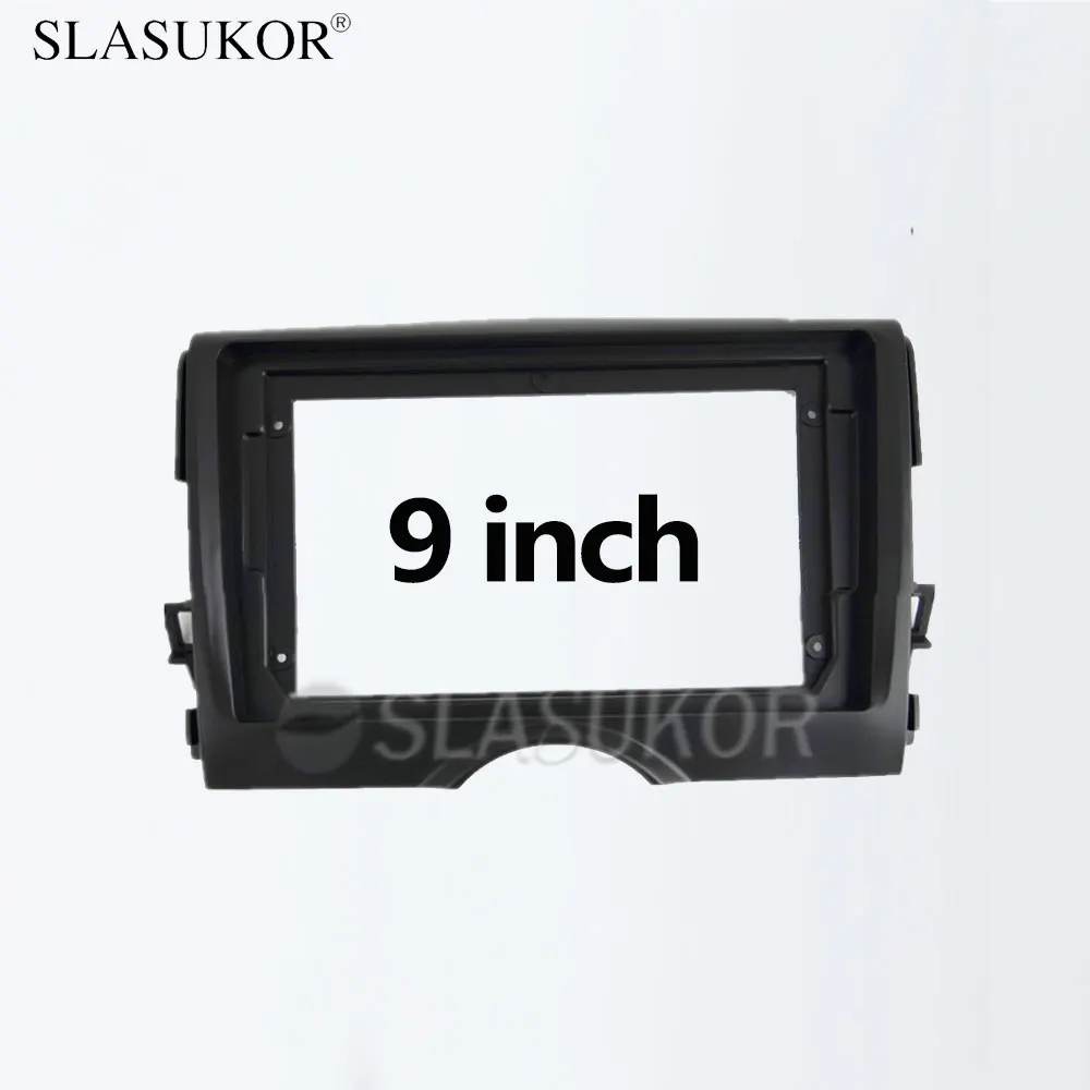 9 inch Android Car Car Frame Fascia Android Radio Fitting Panel Kit Dash Mount Installation For Toyota Reiz Mark X 2012 Frame